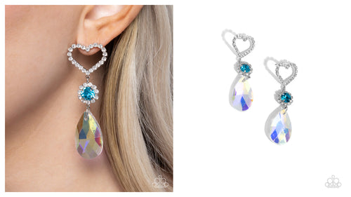 Paparazzi ♥ Faceted Frenzy - Blue ♥ Post E1940