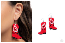 Load image into Gallery viewer, Paparazzi ♥ Western Webbing - Red ♥ E1950