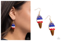 Load image into Gallery viewer, Paparazzi ♥ Imaginative Ice Cream - Earrings ♥ E1955