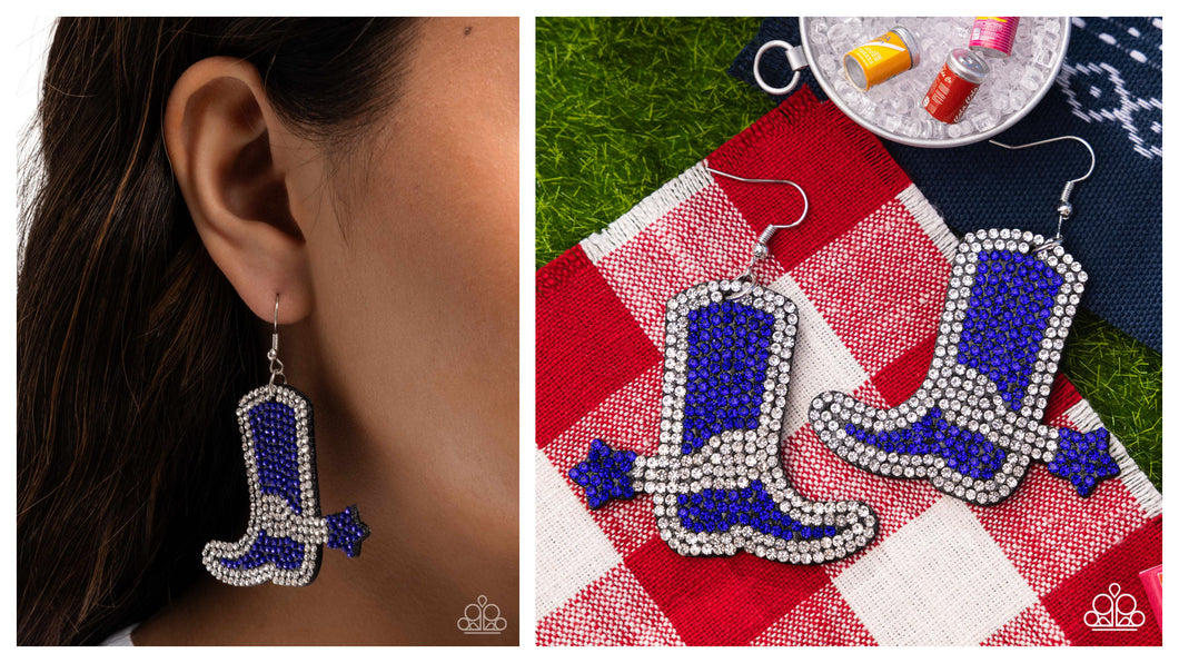 Paparazzi ♥ Benevolent Boot - Blue ♥ E1962