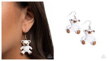 Load image into Gallery viewer, Paparazzi ♥ Teddy Trinket - White ♥ E1983