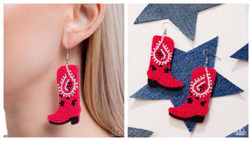 Paparazzi ♥ Western Webbing - Pink ♥ E1990