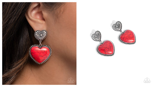 Paparazzi ♥ Rustic Reinvention - Red ♥ Post E1998