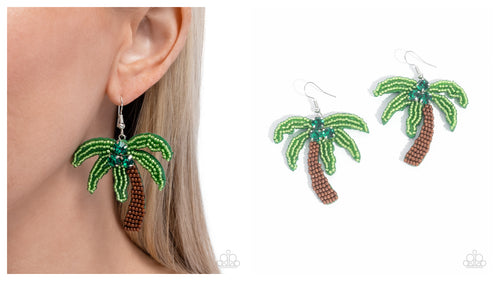 Paparazzi ♥ Pampered Palm Tree - Green ♥ E1999