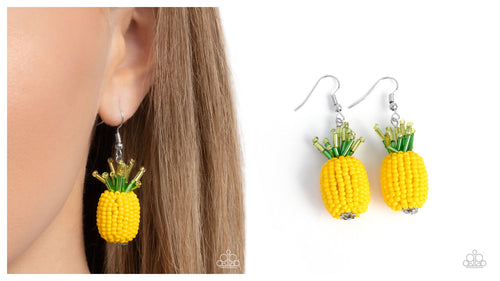 Paparazzi ♥ Pleasant Pineapple - Yellow ♥ E2000