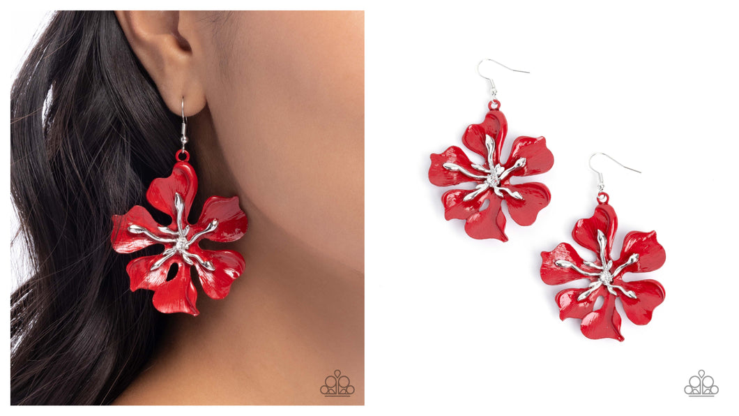 Paparazzi ♥ Floral Faction - Red ♥ E2015