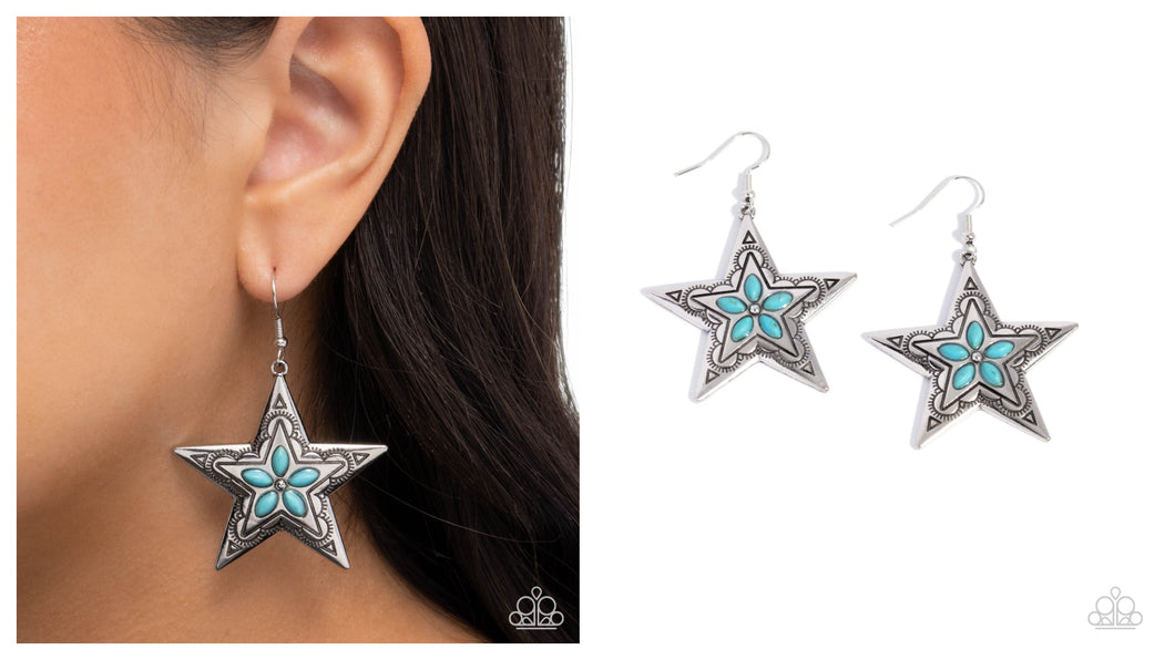 Paparazzi ♥ Sheriff Santa Fe - Blue ♥ E2023