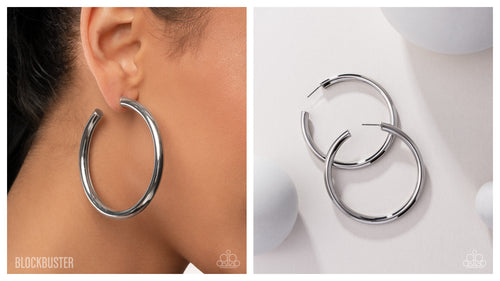 Paparazzi ♥ Curve Ball - Silver ♥ E2033