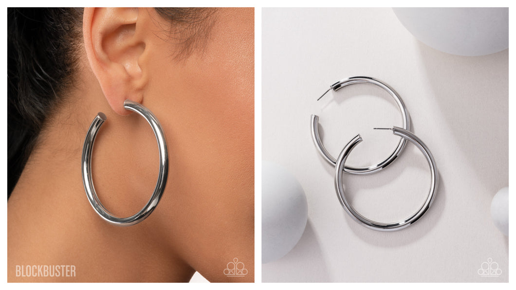 Paparazzi ♥ Curve Ball - Silver ♥ E2033