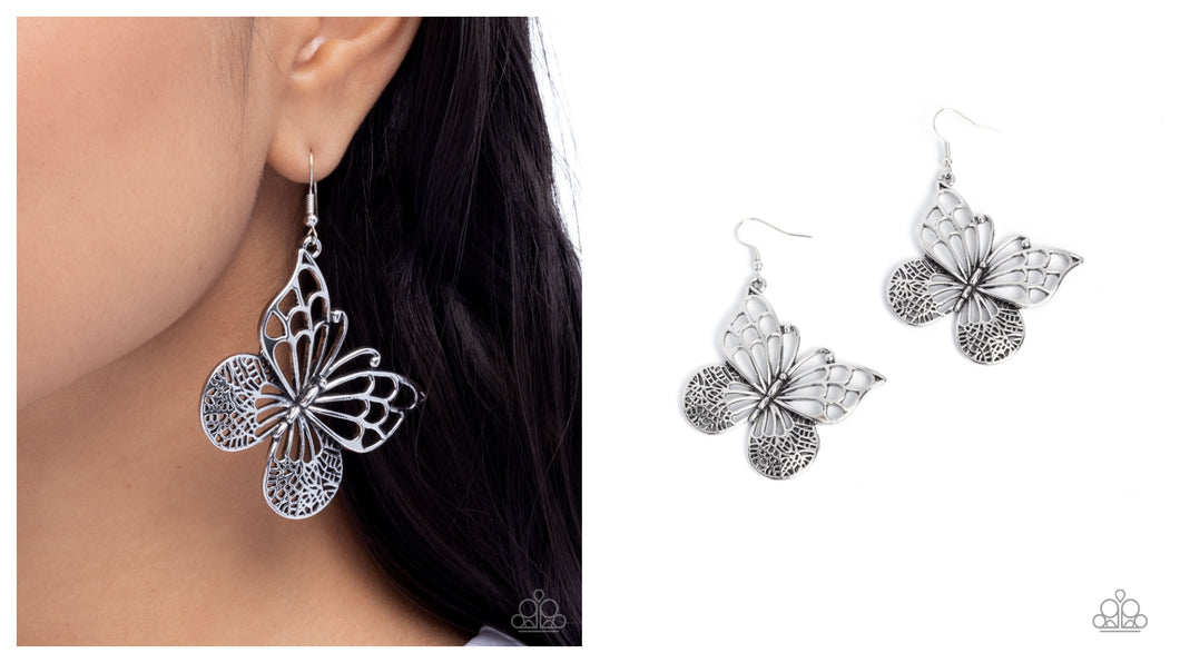 Paparazzi ♥ Soaring Skill - Silver ♥ E2046