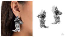 Load image into Gallery viewer, Paparazzi ♥ Dancing Boots - Silver ♥ Post E2049