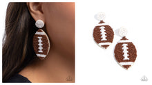 Load image into Gallery viewer, Paparazzi ♥ Football Fan - Brown ♥ Post E2050