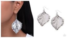 Load image into Gallery viewer, Paparazzi ♥ Feathered Flair - Silver ♥ E2053