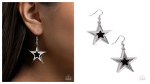 Load image into Gallery viewer, Paparazzi ♥ Self-Assured Stars - Black ♥ E2092