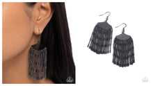 Load image into Gallery viewer, Paparazzi ♥ Fringe Foundation - Black ♥ E2106