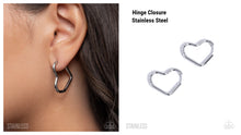 Load image into Gallery viewer, Paparazzi ♥ Smitten Sass - Silver (Stainless Steel) ♥ E2123