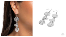 Load image into Gallery viewer, Paparazzi ♥ Hammered Haze - Silver ♥ E2133