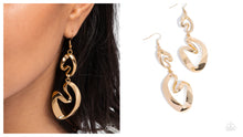 Load image into Gallery viewer, Paparazzi ♥ Abstract Angles - Gold ♥ E2139