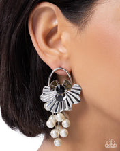 Load image into Gallery viewer, Paparazzi ♥ Flared Fringe - Black ♥ Post E2196