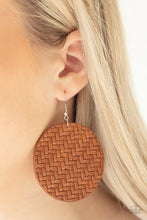 Load image into Gallery viewer, Paparazzi ♥ Plaited Plains - Brown ♥ E2211