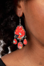 Load image into Gallery viewer, Paparazzi ♥ Organic Optimism - Red ♥ E828