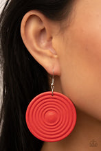 Load image into Gallery viewer, Paparazzi ♥ Caribbean Cymbal - Red ♥ E848