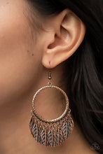 Load image into Gallery viewer, Paparazzi ♥ FOWL Tempered - Copper ♥ E905