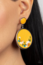 Load image into Gallery viewer, Paparazzi ♥ Embroidered Gardens - Yellow ♥ Post E918