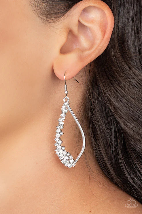 Paparazzi ♥ Sparkly Side Effects - White ♥ E949