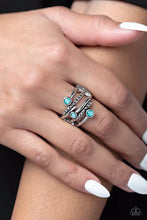 Load image into Gallery viewer, Paparazzi ♥ Sideline Shimmer - Green ♥ Ring EX16