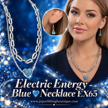 Load image into Gallery viewer, Paparazzi ♥ Electric Energy - Blue ♥ Necklace EX65
