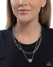 Load image into Gallery viewer, Paparazzi ♥ Electric Energy - Blue ♥ Necklace EX65