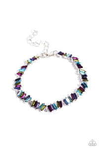Paparazzi ♥ Easygoing Emeralds Necklace & Emerald Ensemble Bracelet - Multi Set ♥ S108