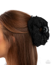 Load image into Gallery viewer, Paparazzi ♥ Energetic Eyelets - Black ♥ Hair Claw C77