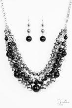 Load image into Gallery viewer, Paparazzi ♥ Fame - Black ♥ 2017 Zi Collection Piece Z723