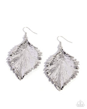 Load image into Gallery viewer, Paparazzi ♥ Feathered Flair - Silver ♥ E2053