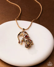 Load image into Gallery viewer, Paparazzi ♥ Ferocious Feline - Gold ♥ N2784