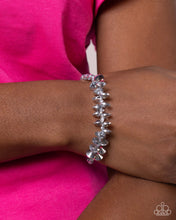 Load image into Gallery viewer, Paparazzi ♥ Flickering Facade - Silver ♥ B823