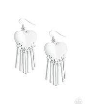 Load image into Gallery viewer, Paparazzi ♥ Flirty Fringe - White ♥ E1795