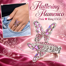 Load image into Gallery viewer, Paparazzi ♥ Fluttering Flamenco - Pink ♥ Ring EX53