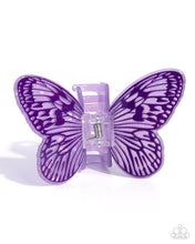 Load image into Gallery viewer, Paparazzi ♥ Fluttering Focus - Purple ♥ Hair Claw C76