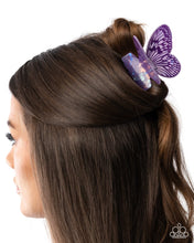 Load image into Gallery viewer, Paparazzi ♥ Fluttering Focus - Purple ♥ Hair Claw C76