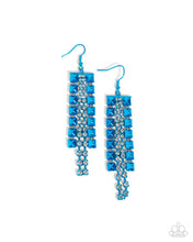 Load image into Gallery viewer, Paparazzi ♥ Forceful Fringe - Blue ♥ E1796