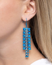 Load image into Gallery viewer, Paparazzi ♥ Forceful Fringe - Blue ♥ E1796