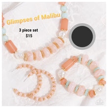 Load image into Gallery viewer, Paparazzi ♥ Glimpses of Malibu - Complete Trend Blend ♥ GM1222 3 pieces