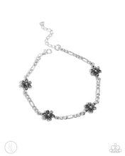 Load image into Gallery viewer, Paparazzi ♥ Gardening Gusto - Silver ♥ Anklet A41
