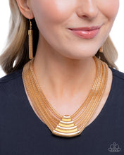 Load image into Gallery viewer, Paparazzi ♥ Get the MESH-age - Gold ♥ N2740