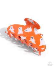 Load image into Gallery viewer, Paparazzi ♥ Ghostly Greeting - Orange ♥ Hair Clip C67