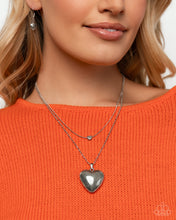 Load image into Gallery viewer, Paparazzi ♥ Halting Hearts - Silver ♥ N2528