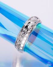 Load image into Gallery viewer, Paparazzi ♥ Hammered Hardware - Silver ♥ B1035